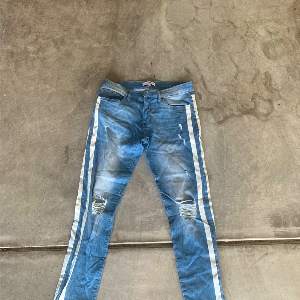 Fashion nova mens ripped skinny Jeans
